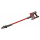 Royalty Line RL-HVC150 Wiederaufladbarer Stielstaubsauger 2 in 1 Stick & Hand 21.6V Rote