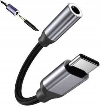 Kabeladapter Usb-c Mini Jack 3,5mm Aux Dac