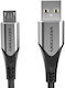 Vention Regular USB 2.0 to micro USB Cable Γκρι 3m COAHI 1τμχ