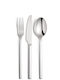 Nama Besteckset Edelstahl 18/10 Silber 60-teilig mit Koffer