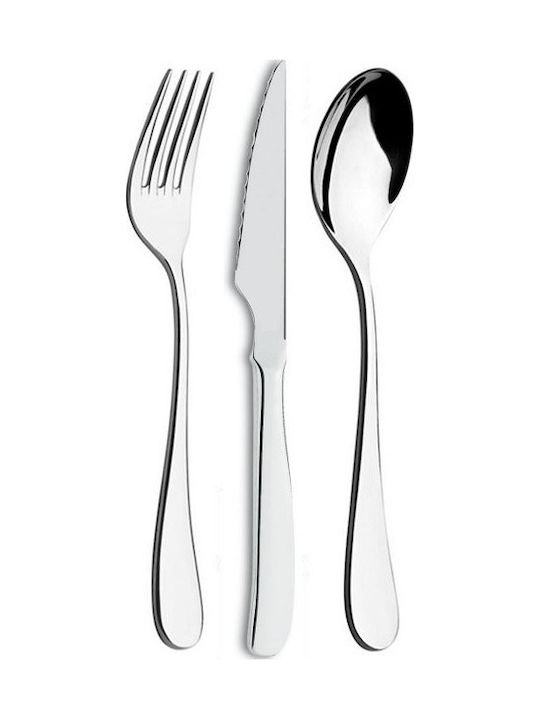 Dinox Nis Cutlery Set Silver 60pcs