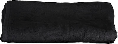 Cavalli Class Men's Beach Towel Black Qxh01irxl03_ne05051