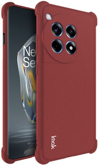 Imak Straight Edge Back Cover Σιλικόνης Κόκκινο (OnePlus 12R)
