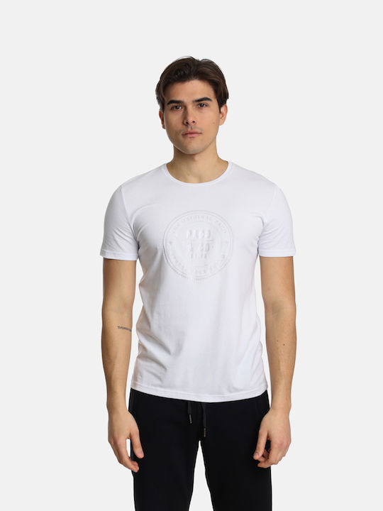 Paco & Co Ανδρικό T-shirt Κοντομάνικο Λευκό