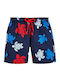 Vilebrequin Boys Ronde Des Tortues Swim Shorts Marine Blue