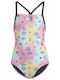 Adidas Παιδικό Ολόσωμο Μαγιό X Disney Minnie On Roller Skates Swimsuit It8617