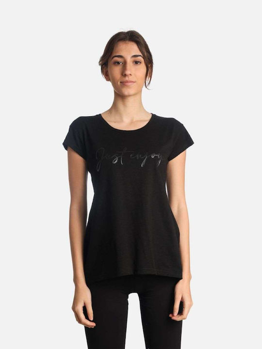 Paco Women's Regular Fit T-shirt 2432036 Black