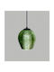 Ondaluce Bonnie Pendant Light Green with Socket E27 20cm