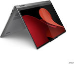 Lenovo IdeaPad 5 2-in-1 14AHP9 14" OLED Touchscreen (Ryzen 7-8845HS/16GB/512GB SSD/W11 Startseite) Luna Grey (GR Tastatur)