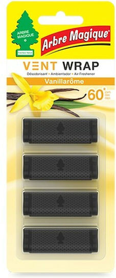 Auto-Deodorant Arbre Magique Per90702 Unsichtbare Vanille 4 Stück
