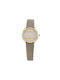 Tetra Watch with Gray Leather Strap