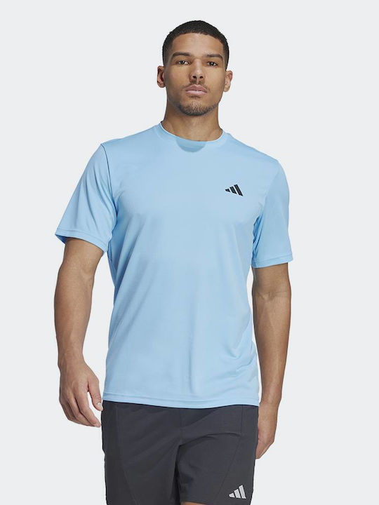 Adidas Tr-es Base T Men's Short Sleeve Blouse BLUE