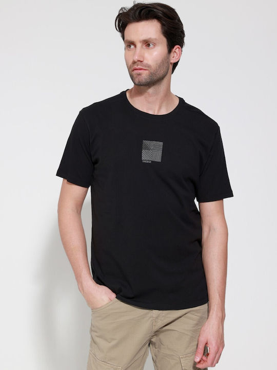 Tresor Herren T-Shirt Kurzarm BLACK