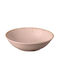 Lukanda Serving Bowl Round made of Porcelain Pink with Diameter 14cm 6pcs
