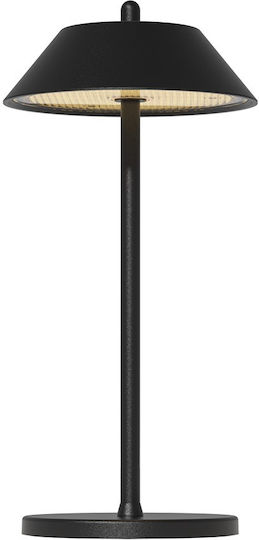 Ready Metall Tischlampe LED mit Schwarz Schirm und Basis