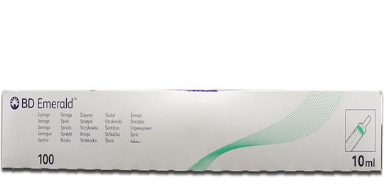 Bd Συριγγες Emerald 10ml Ομοκεντρου Ακρου 100τεμ