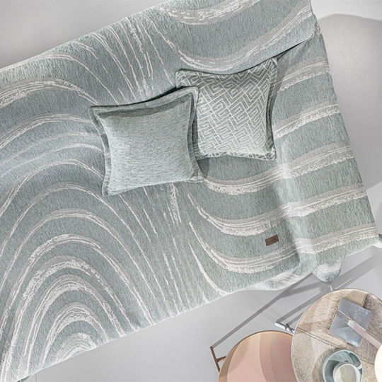 Guy Laroche Degas Фотьойл Throw Chenille 180x150см Ментово