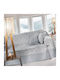 Guy Laroche Monet Ριχτάρι Πολυθρόνας Chenille 180x150εκ. Silver