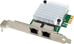 Powertech Wired Gigabit (1Gbps) Ethernet PCI-e Card