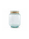 Nef-Nef Homeware Vază Decorativă Sticlă Raffia Alb 25cm 1buc