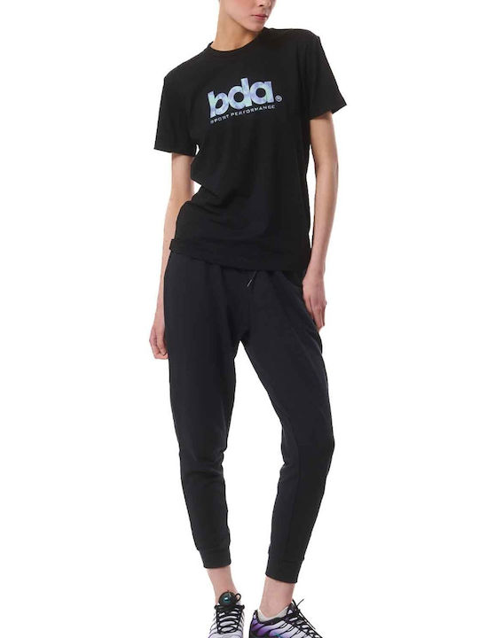 Body Action Femeie Sport Tricou Negru