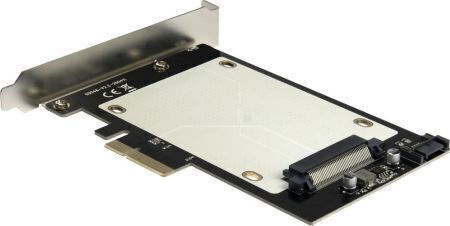 Ngff M.2 Nvme To U.2 2 Ports Adapter Card Dual Ssd To U.2 Sff-8639 Card Adapter