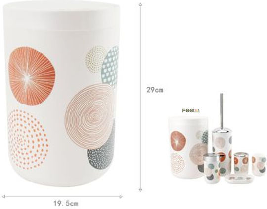 ForHome Plastic Perie de toaletă 5lt Multicolor