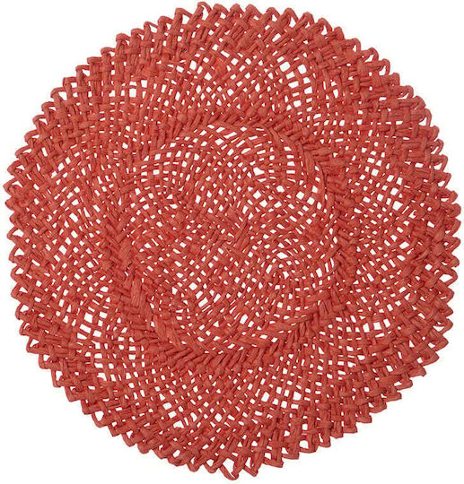 Nef-Nef Homeware Σουπλά Χάρτινο Κόκκινο 38x38cm