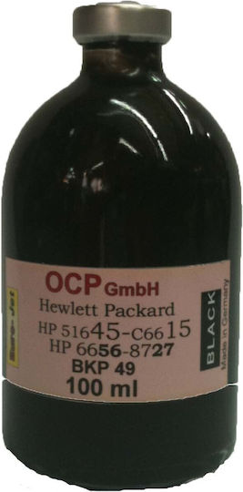 Compatible Inkjet Printer Ink HP 650, 652, 653, 302, 304, 305 100ml Black 1pcs