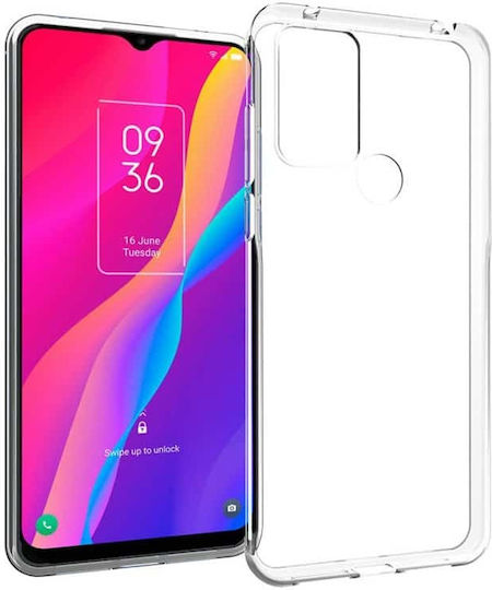 Back Cover Σιλικόνης Ανθεκτικό Διάφανο (TCL 306 / 305 / 30 SE / 30E)