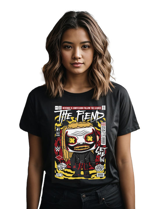 Pop Culture The Fiend Wwe T-shirt Schwarz