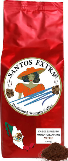 Santos Extra Cafea Espresso Arabica Mexic Măcinat 1kg