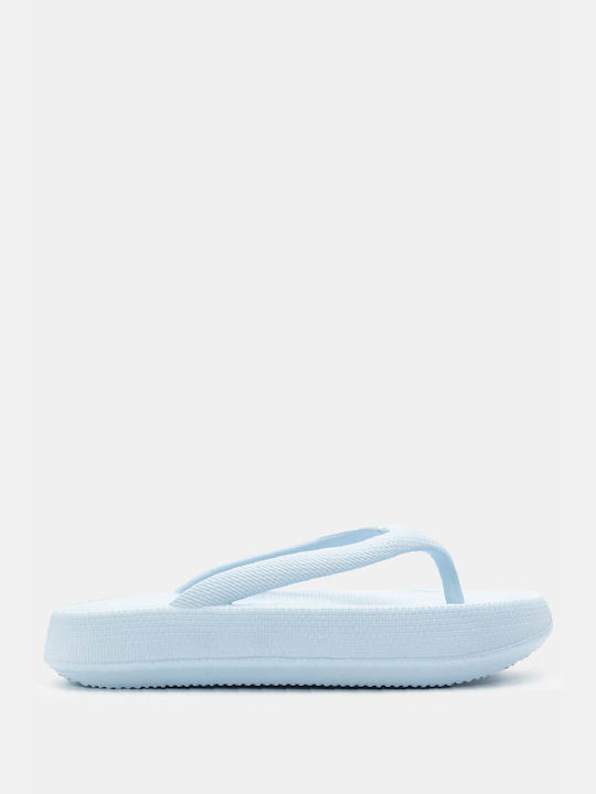 Luigi Frauen Flip Flops in Hellblau Farbe