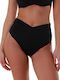 Bikini Slip Talie înaltă Black