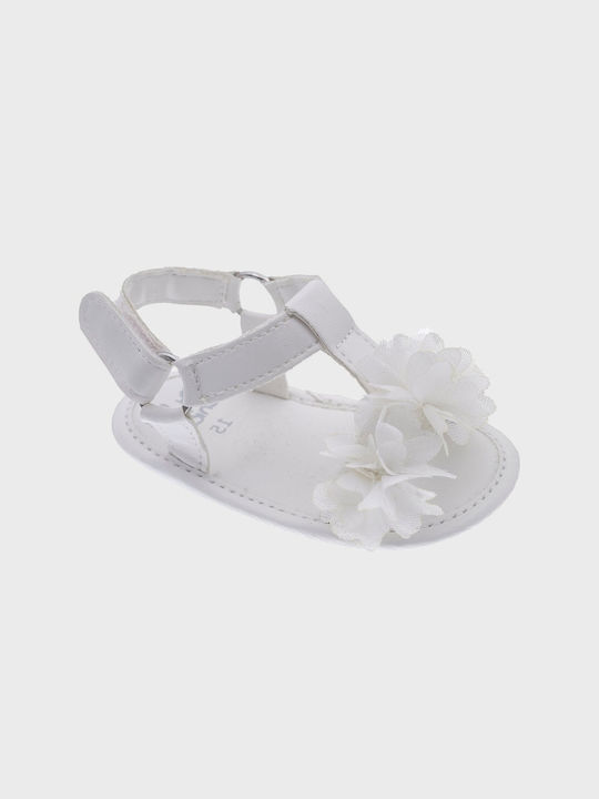 Chicco Baby Sandals White