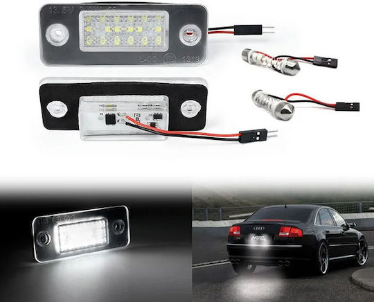 Bosse Kennzeichenbeleuchtungen LED 12V für Audi A8 2Stück