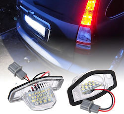 Bosse Φώτα Πινακίδας Led 12V για Honda CR-V / Jazz / HR-V / FR-V / Stream 2τμχ