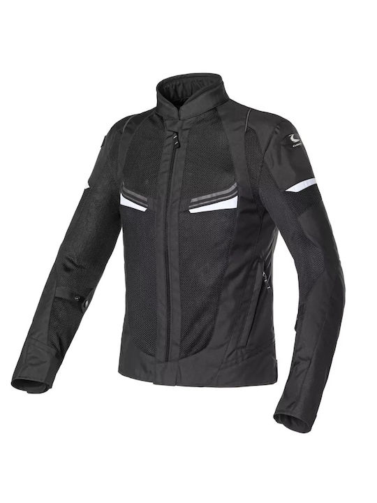 Clover Men's Motorcycle Jacket 4 Seasons Black