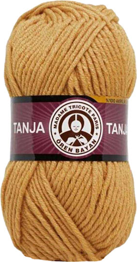 Madame Tricote Paris Tanja Ακρυλικό Μουσταρδί 120m 100gr