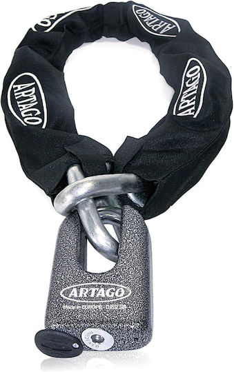 Artago Антикражбена верига за мотоциклет с дължина 150см. Златист Цвят