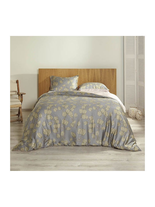 Charisma Set Husă de Pilotă Super Dublă cu 2 Fețe de Pernă 230x250 Forest Green Leaf