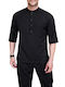 Henry Clothing Herren Shirt Black