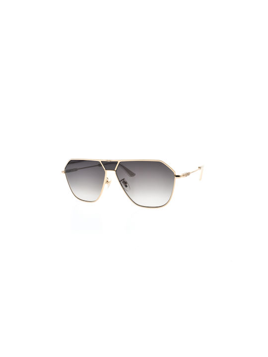 Police Sonnenbrillen mit Gold Rahmen und Gray Verlaufsfarbe Linse SPLL89 300Y
