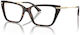 Jimmy Choo Damen Acetat Schmetterling Bräunlich...