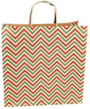 Brown Paper Bag with Twisted Handle 33x20x33cm