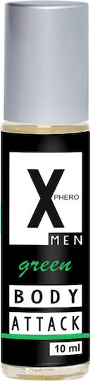 Perfume Men To Attract Women X-phero Body Attack Green 10 Ml