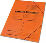 Skag Envelope Prespan Filing Envelope Rubber Paper A4 Orange