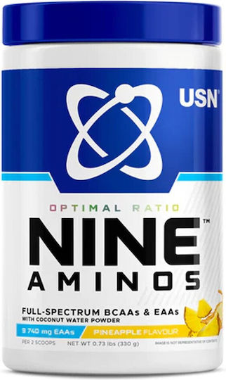 Usn Nutrition Nine Amino Acids 330 g Pineapple