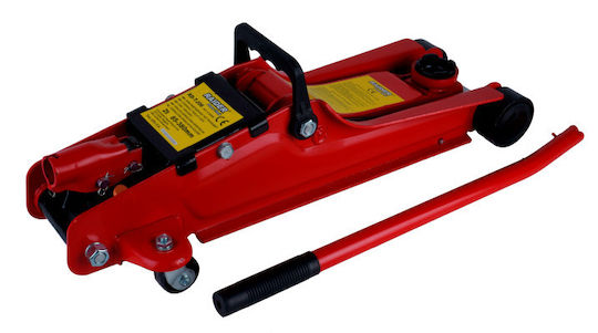 Hydraulic Alligator Car Jack 2t Height 85-380 Mm Metal Wheels Raider Rd-tj06