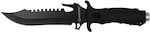 Kronos Kronos K20 Knife Survival with Blade made of Stainless Steel in Sheath